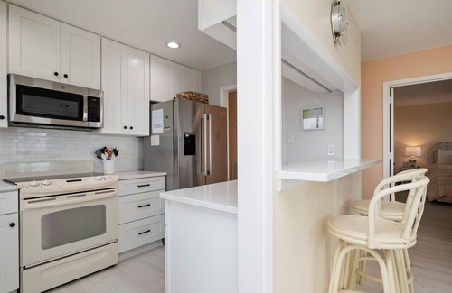 Caswell Beach Condo | A Searious Sunset View: Panoramic Ocean Views, Community Pools