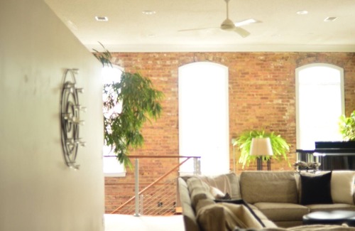 Berrien Springs Villa | A spacious loft apartment in downtown Berrien Springs.
