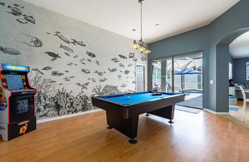 Sabal Harbour House | A Wave From it All! Pet friendly, Private heated pool home with fire pit!