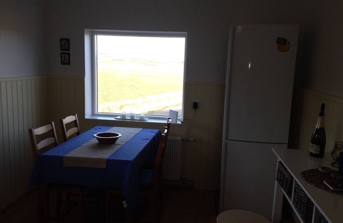 Varmahlid House | A wonderful small and cosy house with a private natural hot tub, fantastic views