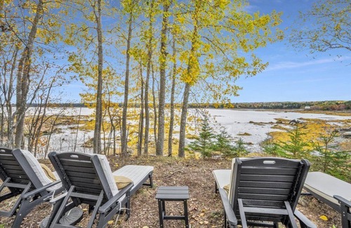 Ellsworth House | Acadia - Hot Tub - Fire Pit - Bay Water Views