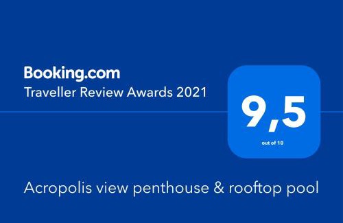 Athens City Centre Apartment | Acropolis view penthouse