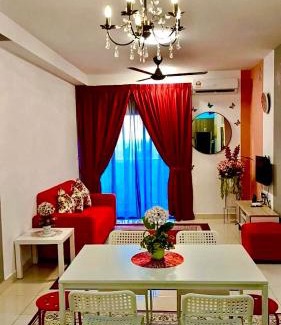 Kota Warisan Apartment | AF Homestay 3BR Near KLIA Free Wifi Netflix