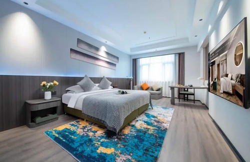 Weiyang Hotel | AI Lives In The Future Hotel(Xi'an Longshouyuan Daming Palace West Subway Station Branch)