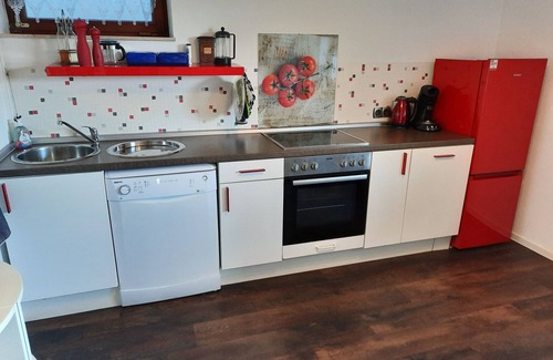 Baiersbronn Apartment | Aida, 2 rooms, panoramic view, extra large beds, 2 baby beds, terrace, garden