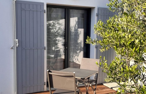Angoulins Apartment | Air-conditioned studio with garden – 10 min from La Rochelle, near beaches
