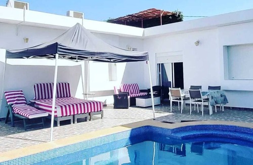 Al Barkanyene Villa | AIR-CONDITIONED Villa with Private Pool Saadia, cap de l'eau