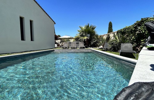 Garons House | Air-conditioned villa with private pool and Jacuzzi, in CAMARGUE