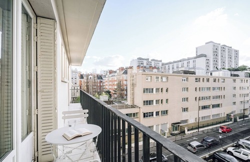 Quartier de Javel Apartment | Aksu - 3 chambres et balcon à Beaugrenelle
