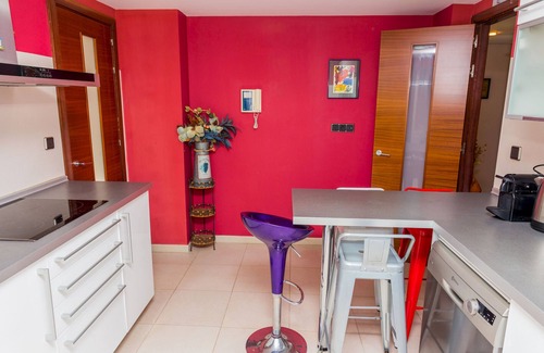 Javea Apartment | Albamar Apartment Javea Arenal, with large Terraces, Solarium, AC and shared Pool