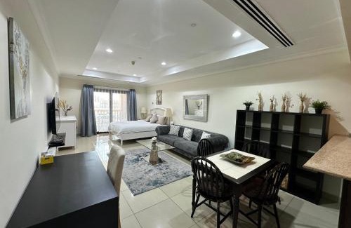 Doha Apartment | Alken Studio - Amazing Superior Studio with Marvellous Marina View in the Pearl, Doha