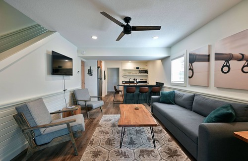 Webb Lake Condo | All 4 lakefront condos! Private beach, dock, sauna, club room, decks.