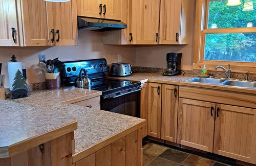 Ely Cabin | All season lake front cabin, 2 bdrms + futon, 2 full baths, sauna, sleeps 4-5