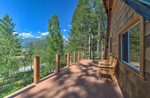 Alpine House | Alpine Adventures Cozy Log Cabin with Deck and Views!