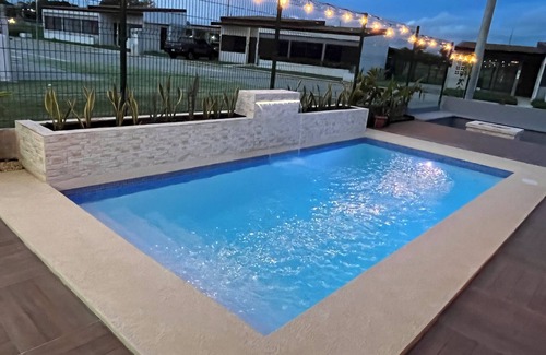 Santa Clara House | Amaia House, 5B 3R, 10 min drive from the beach. Cozy pool/fire pit/pavilion