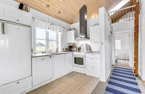 Skaven Strand House | Amazing home in Tarm with kitchen