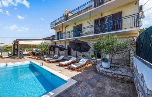 Podumci House | Amazing Home In Unesic With Wifi