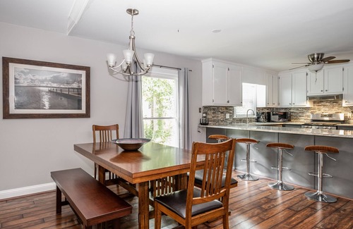 Littleton House | Amazing home w/great view, boat house w/top deck, deep water, & Splash Island