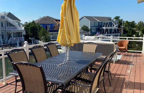 Harvey Cedars House | AMAZING LAGOON FRONT HOUSE WITH HEATED POOL AND HOT TUB IN HARVEY CEDARS, LBI