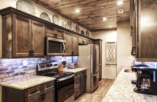 Chalet Village North Cabin | AMAZING Luxury Cabin! Stunning Views! Fire Pits! Playground! Theater! Game Room!