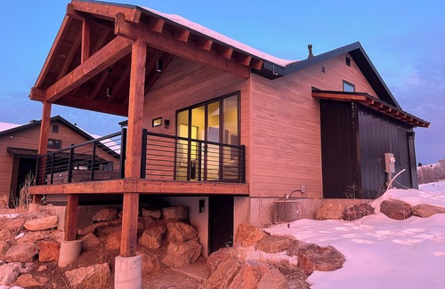Eden Cottage | Amazing new 2-bedroom w/loft modern cabin in Eden, in Wolf Creek, at Powder Mtn