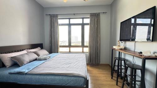Jenjarom Apartment | Amber Studio Walking Distance Quayside Mall