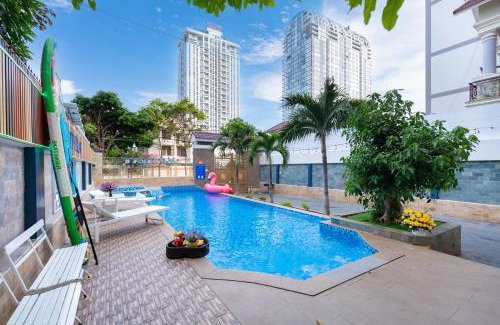 Thang Tam Villa | Amy Villa 6 - Bida - Karaoke - Phòng Xông Hơi - 8 Phòng Ngủ - Gần Biển