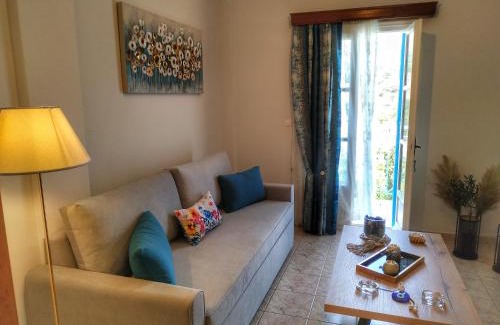 Paleopolis Apartment | Anemone Bleu - Sea View - Chora Center