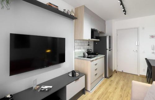 Indianopolis Apartment | Apê elegante com suíte e sala , Ibirapuera Shopping e Metrô