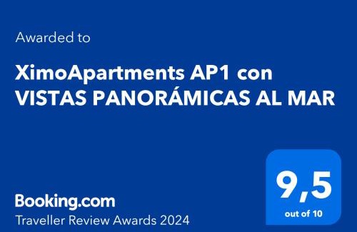 Oliva Apartment | AP-1 XimoApartments con VISTAS PANORÁMICAS AL MAR