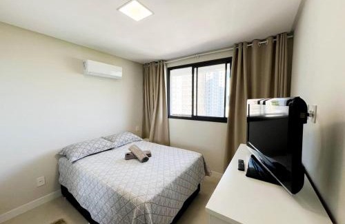 Itajai Apartment | AP Excelente 10 andar Praia Brava Vista mar ao horizonte