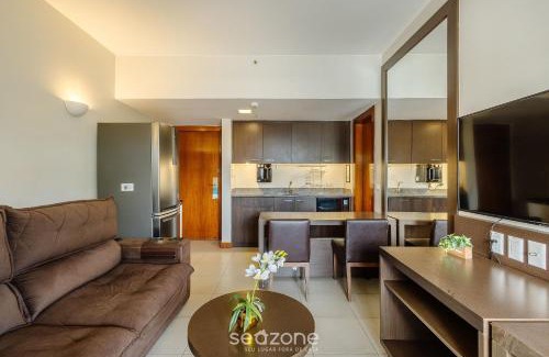 Setor Hoteleiro Sul Apartment | Apart in a condo with a pool in Asa Sul BHE0405