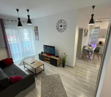 Bielsko-Biala Apartment | Apartament Nowoczesny Komfortowy Kustronia z Garażem Balkonem Wanną