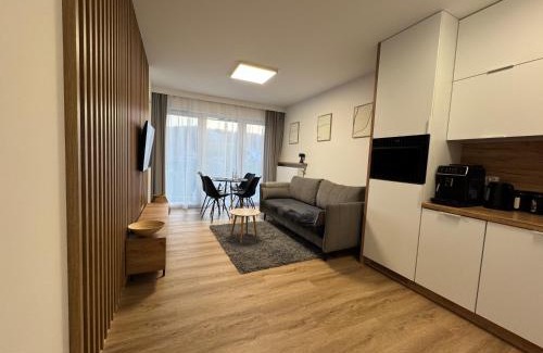 Krynica-Zdroj Apartment | "Apartament z widokiem Cicha 16B1" - Centrum, garaż podziemny