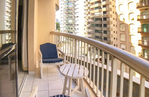 Morro do Maluf Apartment | Apartamento a 70m da Praia de Pitangueiras/SP