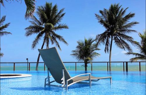 Ponta de Campina Apartment | Apartamento a beira-mar com piscina