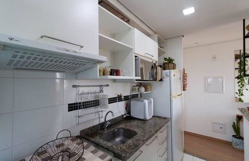 Sao Paulo Apartment | Apartamento com Lazer Wi-fi e Garagem em Jaragu
