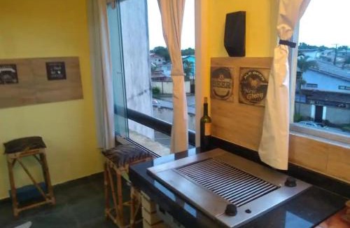 Cibratel II Apartment | Apartamento em Itanhaém com 2 quartos, Piscina e Ampla Varanda Gourmet