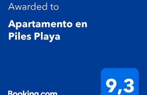 Platja de Piles Apartment | Apartamento en Piles Playa
