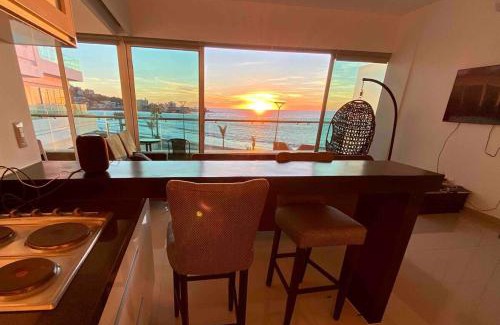 Ferrocarrilera Apartment | Apartamento en torre M con vista al mar