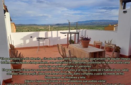 Villar del Arzobispo Apartment | Apartamento Rural La Manchega