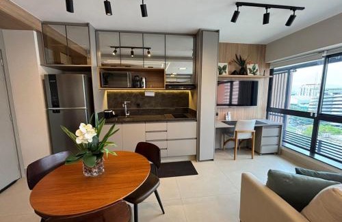 Vila Pompeia Apartment | Apartamento novo com vista para o Allianz Parque com 1 vaga gratuita