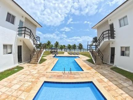 Pilar Apartment | Apartamento Pé na areia no condomínio Manga Verde