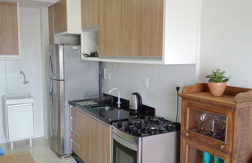 Palhoca Apartment | Apartamento Refugio das Ondas - Piscina