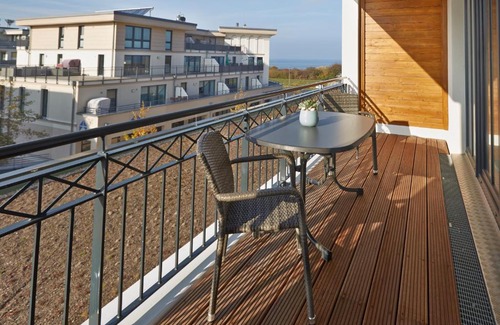 Boergerende-Rethwisch Apartment | Aparthotel Waterkant Suites 2-33 mit Pool, Sauna und Meerblick