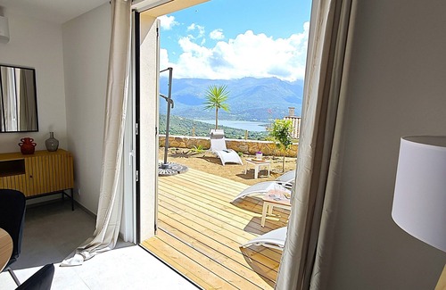 Santa-Reparata-di-Balagna Apartment | Apartment A Santa* sleeps 4, pool, gym, games 10min from beaches