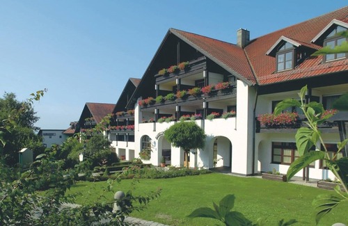 Bad Griesbach-Therme Apartment | Apartment with balcony or terrace - bathrobe access to the thermal baths possible.