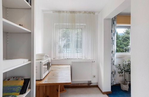 Saalhausen Apartment | Apartment '2 Bergblick, 50qm' with Mountain View, Shared Garden and Wi-Fi