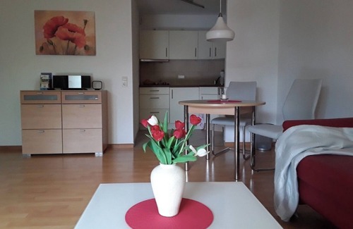 Bad Krozingen Apartment | Apartment '2 Zimmer Appartement 30' with Shared Garden, Balcony and Wi-Fi