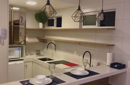 Jardim Oceania House | Apartment 30m from Bessa beach - João Pessoa Flat for 4 people Complete